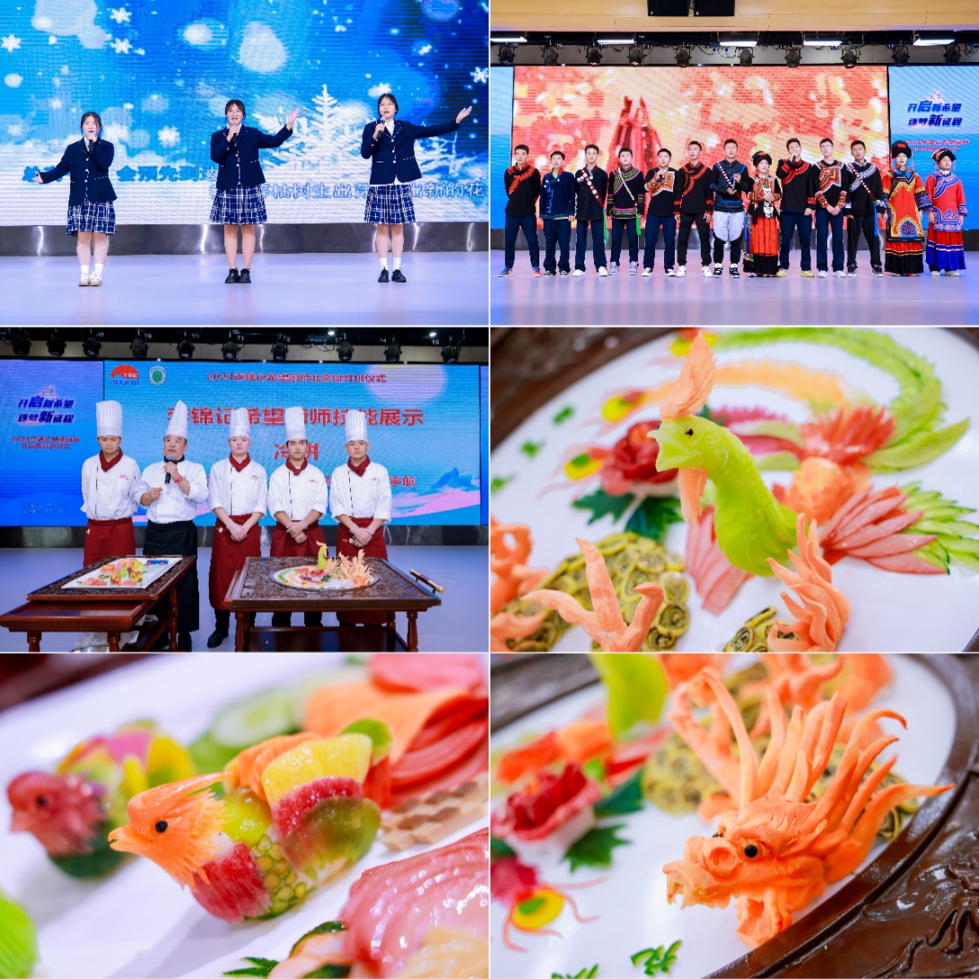 桌子上的盤子里擺著許多食物

描述已自動生成
